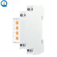 Relais de surveillance de tension automatique miniature triphasé JMR7-P01N, 220V/400V, réglable, IP20, certifié CE, protection contre les surtensions