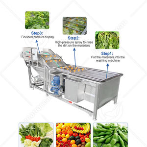 OCEAN Commercial fraise laveuse <span class=keywords><strong>mangue</strong></span> fruits légumes lavage myrtille propre machine pour salade - Product Image 6
