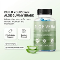 Fabricant de Compléments Alimentaires Gommeux Naturels à Marque Blanche, Gommes à l'Aloe Vera, Formule et Saveur Personnalisées OEM, Faible MOQ