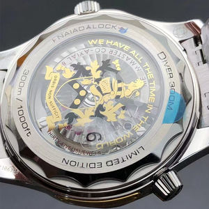 Montre de plongée mécanique pour homme série 00, 42 mm, lunette en céramique noire, mouvement automatique 8900, boîtier en acier inoxydable brossé, VS Factory - Product Image 5