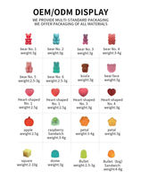 Gummies de créatine monohydrate en gros, formule et saveur personnalisées, fabrication OEM sous marque privée