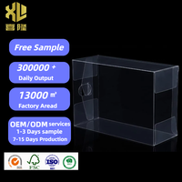 Boîte de rangement transparente pour BB Box, lot de 5, épaisseur 0,50 mm, 5,5 x 3,2 x 5 pouces