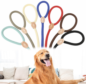 Laisse universelle pour chien en tailles grande, moyenne et petite, anti-explosion, avec chaîne P intégrée et corde P épaisse pour une promenade confortable avec votre chien - Product Image 1