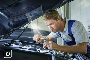 Lampe torche rechargeable 1000lm LED + COB + Laser, 8 modes, USB-C, étanche IP54, corps en aluminium, base magnétique, industrielle, réglable - Product Image 4