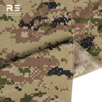 Tissu d'uniforme tactique en nylon et coton imprimé camouflage CADPAT MT Rip-stop NYCO 50/50, résistant à l'eau, avec IRR, durable, conforme aux normes militaires canadiennes