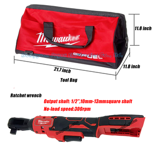 7-in-1 Cordless Tool <b>Set</b>, with Impact Wrench, Angle Grinder, Screwdriver, Ratchet Wrench, Impact Drill, Professional Power Tools - Product Image 4