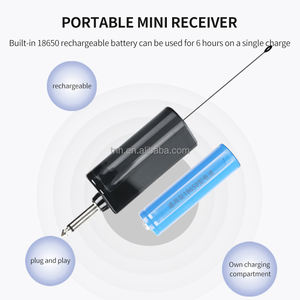 TNH UM-B01-1 UHF senza fili auricolare microfono con ricevitore ricaricabile per allenatore insegnante formazione Yoga insegnamento - Product Image 4