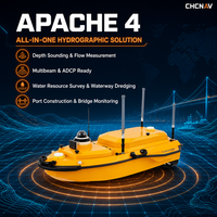 Sonar monocanal Apache4 USV, navire d'enquête sous-marine sans pilote pour la surveillance des terrains sous-marins et la surveillance des radiations océaniques
