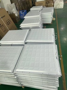 Hiện đại siêu mỏng mỏng khung nhôm <span class=keywords><strong>LED</strong></span> bảng điều chỉnh đèn cho Trần Văn phòng 60*60 4x4 bề mặt phẳng Trần lõm - Product Image 5