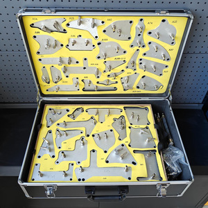 Adaptateur de rinçage ATF automatique en aluminium, <span class=keywords><strong>105</strong></span> pièces, en métal, outils pour transmission automobile, vente en gros d'usine - Product Image 3