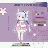 Acryl-Standfigur in Menschenform, Anime/Manga Q-Version Charakterfigur, Maßgefertigtes Geschäftsgeschenk, Ausstellungsstück