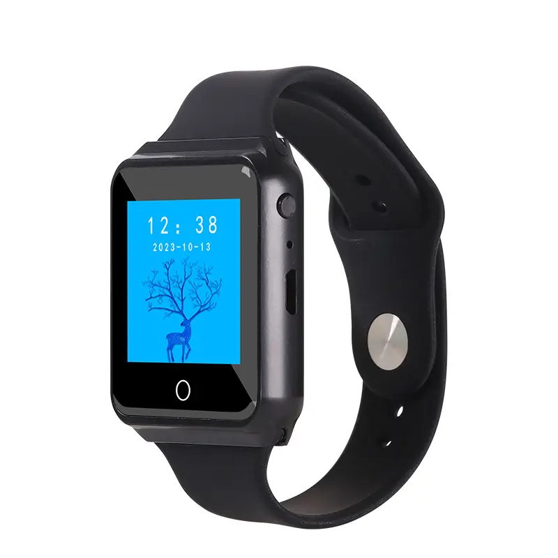2024 New Watches MP3 Student Englisch Walkman Musikplayer Touchscreen Metall mp4 Schrittzähler FM smartwatch