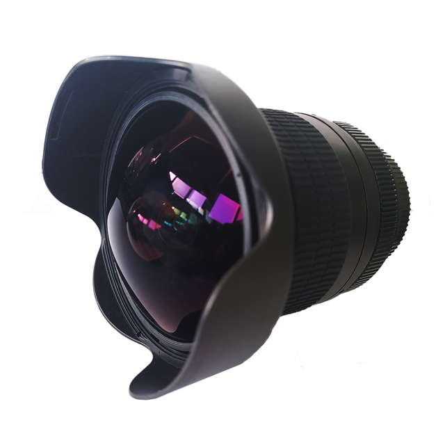 8MM F/8-F22 Full Frame Fisheye Camera Lens for Manual Focus 0.1m Minimum Focus Distance Portrait Landscape Photography