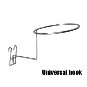 Wholesale Supermarket <strong>Shelf</strong> Hat Rack Hat Display Rack <strong>Hole</strong> Rack Stainless <strong>Steel</strong> Basketball Wall Hanging Ball Hook Toy Bracket