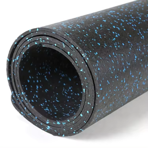 Revêtement de <span class=keywords><strong>sol</strong></span> en caoutchouc robuste et tapis roulant antidérapant, rouleaux de caoutchouc EPDM durables pour salle de sport - Product Image 2