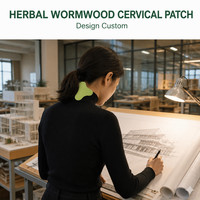 Patch Herbal Cervical Desk Care pour Soulagement Doux des Douleurs Dorsales, OEM, Marque Privée, Faible MOQ, Vente en Gros, Fournisseur en Vrac, Dropshipping, Femmes, Hommes