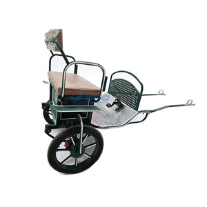 Chariot à chevaux professionnel à deux roues pour mariages et concerts – Fabricant de chariots durables en métal et bois - Product Image 2