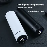 Bouteille isotherme intelligente 500 ml – Tasse de sport et de voiture isolée – Garde au froid et au chaud – Mug thermique – Flasque sous vide