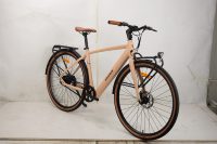 Vélo électrique en aluminium 250W conforme aux normes européennes, 700C, capteur de couple, batterie cachée 48V 10AH, frein à disque, suspension avant, étanche, 60 km d'autonomie