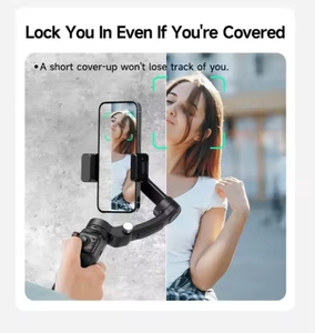 M03 AI Tracking Handheld Gimbal para Smartphone 3-Axis Anti-Shake Light Micrófono incorporado para <span class=keywords><strong>Video</strong></span> estable <span class=keywords><strong>Foto</strong></span> Cámara inteligente en vivo - Product Image 5