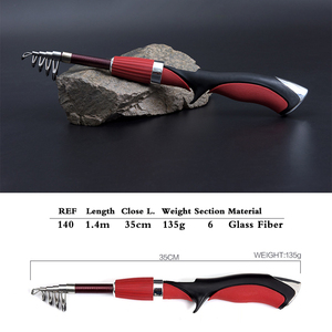 DORISEA Moulinet de pêche à l'arc fermé avec ligne en nylon 3.0 # de <span class=keywords><strong>50m</strong></span> - Product Image 6