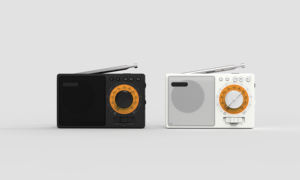 OEM/ODM <span class=keywords><strong>Mini</strong></span> radio rétro portable de marque complète, radio Internet à affichage numérique, haut-parleur intégré, prise en charge de la micro entrée TF USB longue - Product Image 5