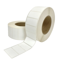 <strong>Best</strong> 2\" X 1\" <strong>White</strong> Gloss Reusable <strong>Label</strong> Durable and Water Proof Resistant to Extreme Heat Chemicals UV Water Exposure