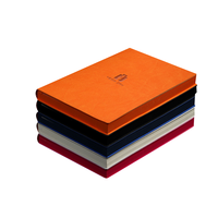 Carnets personnalisés en cuir PU A5 avec impression, couvertures rigides, agendas et blocs-notes avec logo