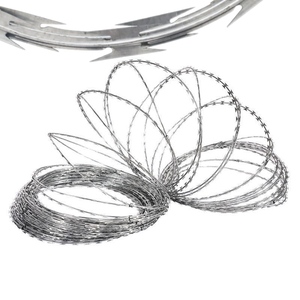 Cercado DE SEGURIDAD galvanizado Precio de <span class=keywords><strong>concertina</strong></span> hoja antiescalada alambre de púas prisión maquinilla de afeitar alambre de púas - Product Image 3