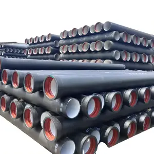 ISO 2351 Class K9 DN80mm To DN2600mm Dci Pipe Di Pipe Ductile Cast Iron Pipe Manufacturers For Water