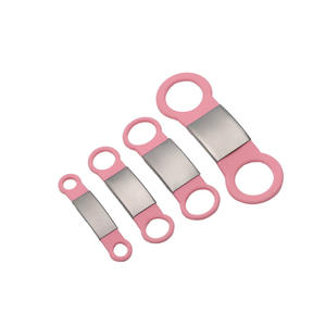 Étiquette de chien en silicone personnalisée vierge étiquette pour animaux de compagnie collier de chien et de chat plaque signalétique - Product Image 5