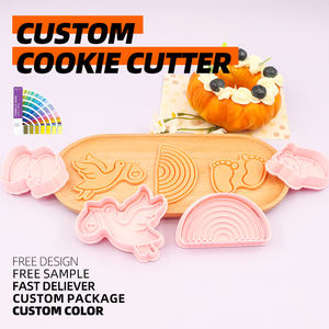 <span class=keywords><strong>Cigogne</strong></span> bébé série bricolage argile Animation imprimé 3D dessin animé Biscuit moule amour Biscuit pour la cuisson et la pâtisserie outils - Product Image 3