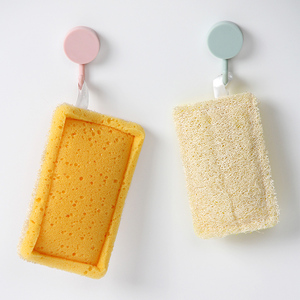 Esponja ecológica para limpieza <span class=keywords><strong>de</strong></span> platos <span class=keywords><strong>de</strong></span> cocina, esponja <span class=keywords><strong>de</strong></span> lufa, fibra <span class=keywords><strong>Luffa</strong></span>, <span class=keywords><strong>estropajo</strong></span> para limpieza del hogar, material verde natural <span class=keywords><strong>de</strong></span> doble efecto - Product Image 4