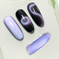 Bubuk Pigmen Mata Kucing Magnetik Optik Chameleon Seri 9D03 untuk Cat Kuku Gel Polish, Ukuran Partikel Halus 2 Mikron