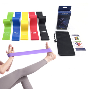 2026 ZHENXING Fábrica Directa: Set de Bandas de Resistencia TPE y Mini Bandas <span class=keywords><strong>Powerband</strong></span> con LOGO Personalizado para Yoga y Fitness - Product Image 6