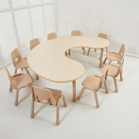 Table d'apprentissage pour enfants de maternelle, mobilier scolaire pour la maternelle et les crèches