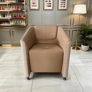 <span class=keywords><strong>Fauteuil</strong></span> de Salon Moderne en PU pour Salon de Manucure, Chaise Spéciale pour Pédicure, Chaises d'Attente pour Clients de Salon de Beauté - Product Image 1