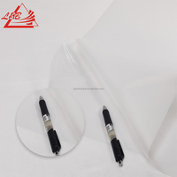 Eco Solvent Selbst klebende abnehmbare transparente klare PVC-Inkjet-bedruckbare Vinyl folie für Glasfenster schild, Dekoration