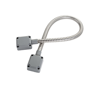 Junta cuadrada de aleación de aluminio personalizada <span class=keywords><strong>Cable</strong></span> de 40cm protege el bucle de puerta blindado resistente a los rayos UV bucle de <span class=keywords><strong>Cable</strong></span> de bloqueo de puerta - Product Image 1