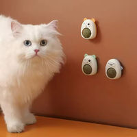 Balle à chat à la catnip pour animaux de compagnie, jouet à mâcher pour chat, balle à l'herbe à chat pour le nettoyage des dents, jouets à la catnip pour chat