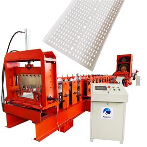 Machine de formage à rouleaux pour gouttières métalliques de systèmes électriques, ligne de production de gouttières, équipement de fabrication de gouttières à vendre - Product Image 1