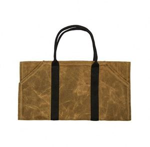 Échantillon Gratuit : Porte-Bûches en Nylon Ciré avec Poignées pour le Transport du Bois de Chauffage à Domicile - Product Image 2