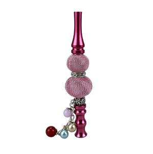 Venta al por mayor portátil hookah accesorios joyas decoradas tienda original fumar accesorios hookah boquilla para las mujeres - Product Image 4