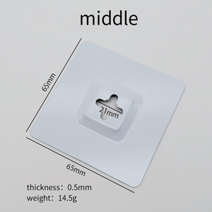 40Mm 56Mm 65Mm 88Mm Thép Chéo Kính Không Khung Gương Móc Tường Treo Mảnh Phụ Kiện Phần Cứng Gương Móc Áo - Product Image 3