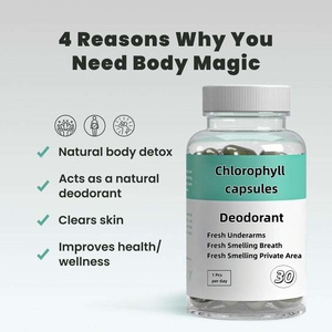 OEM Services Body Magic Chlorophyll <strong>Capsules</strong> Deodorizing Supplement Deodorizing <strong>Capsules</strong> with Best Price - Product Image 2