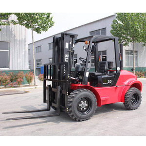 RUNTX Çin Fabrikası Tüm Kompakt Arazi Tipi 4X4 4WD 2.5ton 3ton 3.5ton Uzun Garantili Arazi Forklifti Satılık - Product Image 3