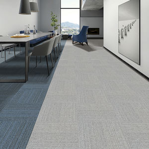 Carreaux de moquette écologiques Carreaux de moquette commerciaux en PVC ignifugé coloré Glasbac Carreaux de moquette décoratifs carrés pour sol de chambre à coucher - Product Image 3