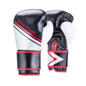 Guantes de Boxeo de Entrenamiento Profesional con Diseño Personalizado, % Cuero Genuino, Ligeros, Transpirables, Cierre de Gancho y Bucle en los Dedos - Product Image 2