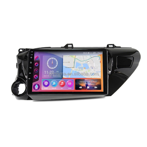 Reproductor Multimedia de DVD para Automóvil Android de 10.1 Pulgadas para <span class=keywords><strong>Toyota</strong></span> <span class=keywords><strong>Hilux</strong></span> 2015-2020 con WIFI, GPS, Radio, Pantalla Táctil de 8 Núcleos - Product Image 1