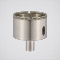 HEHE Foret diamanté sinterisé 6-120 mm, finition zinc, diamètre de la tige 6 mm, longueur totale 100 mm, garantie 3 ans, utilisation pour la maçonnerie